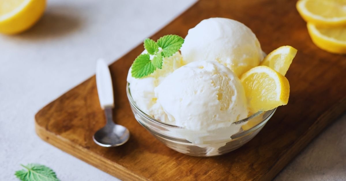 helado de limón